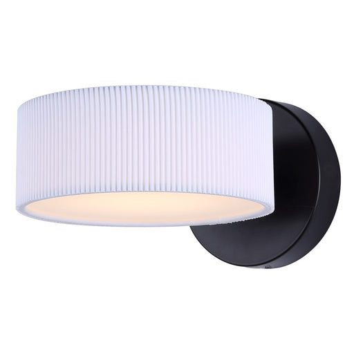 Canarm Carmynn 1 Light Wall Light, Black - LWF288A01BK