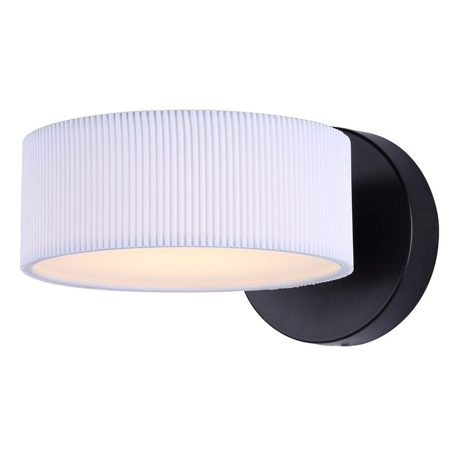 Canarm Carmynn 1 Light Wall Light, Black