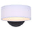 Canarm Carmynn 1 Light Wall Light, Black