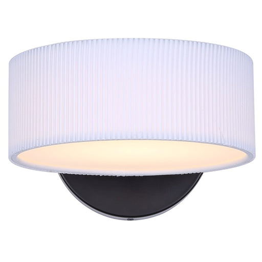 Canarm Carmynn 1 Light Wall Light, Black