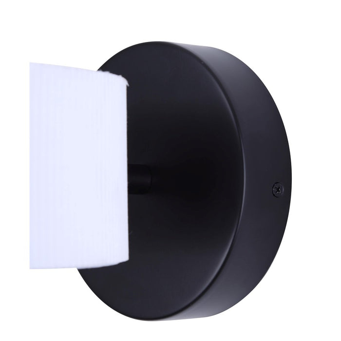 Canarm Carmynn 1 Light Wall Light, Black