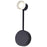 Canarm Vanya 1 Light Sconce, Black