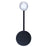 Canarm Vanya 1 Light Sconce, Black