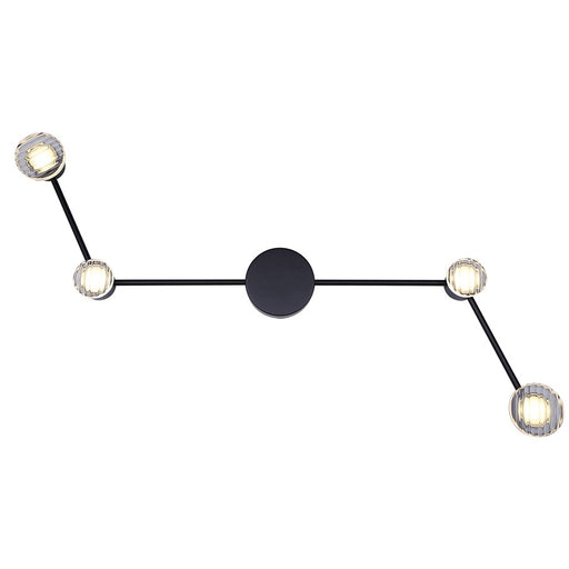 Canarm Vanya 4 Light LED Sconce, Black