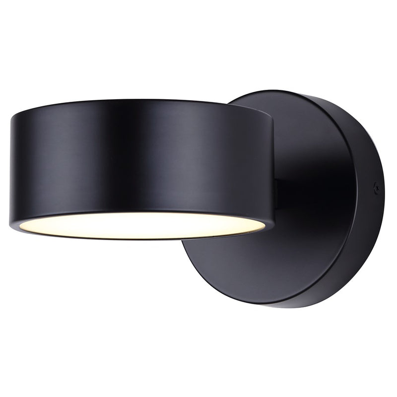 Canarm Montgomery 1 Light Sconce, Black
