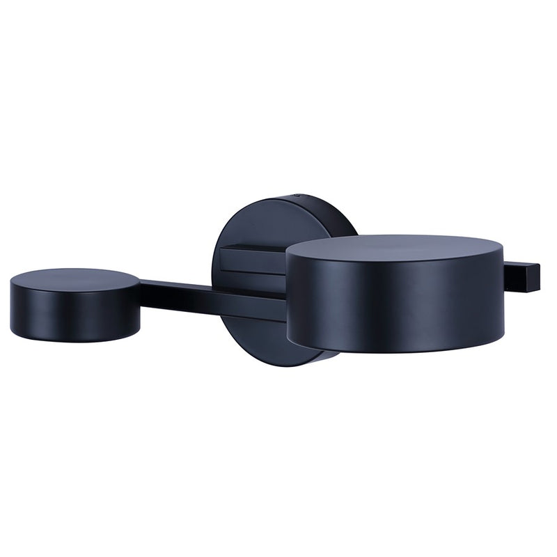 Canarm Montgomery 2 Light Sconce, Black