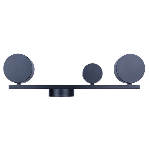 Canarm Montgomery 3 Light Sconce, Black