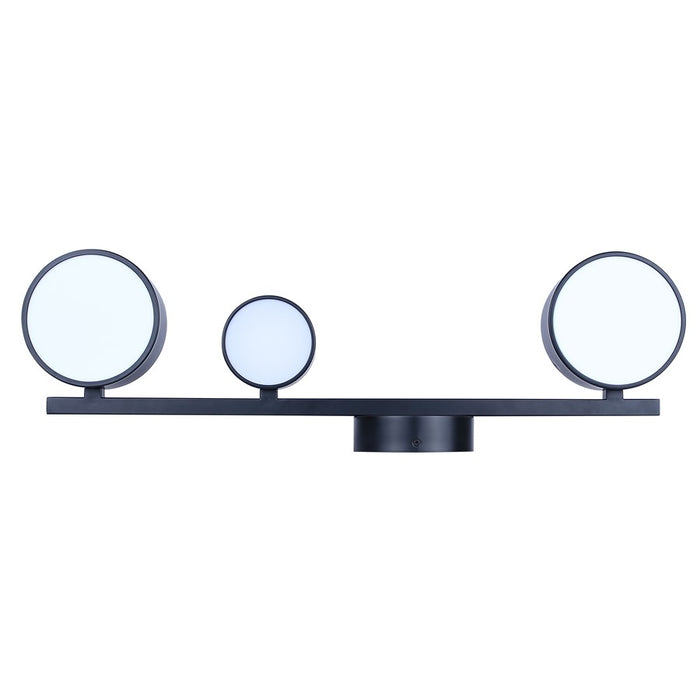 Canarm Montgomery 3 Light Sconce, Black