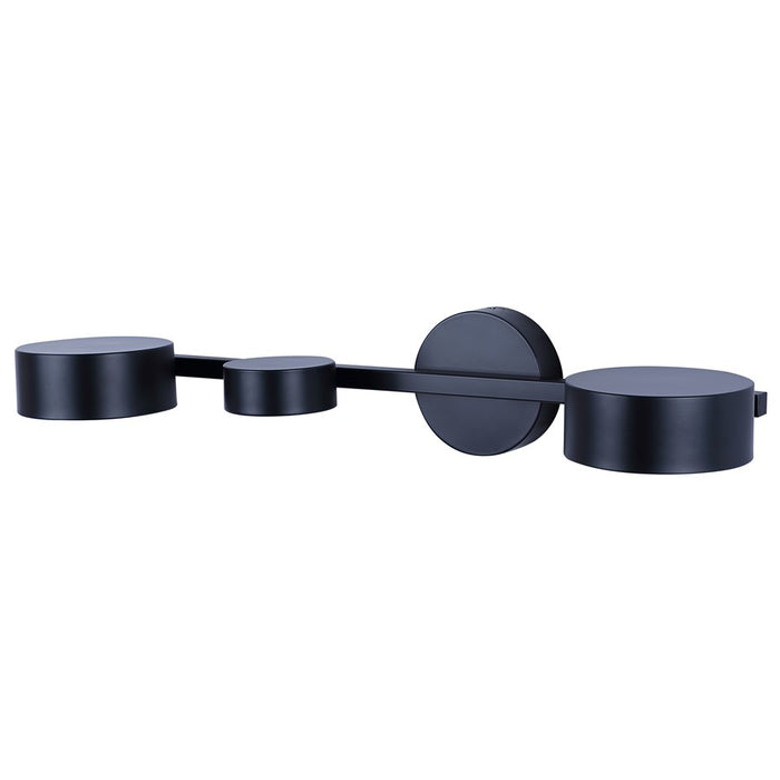 Canarm Montgomery 3 Light Sconce, Black