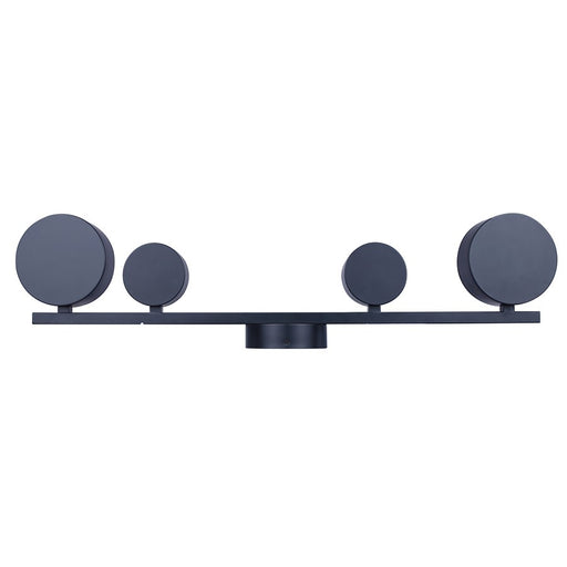 Canarm Montgomery 4 Light Sconce, Black