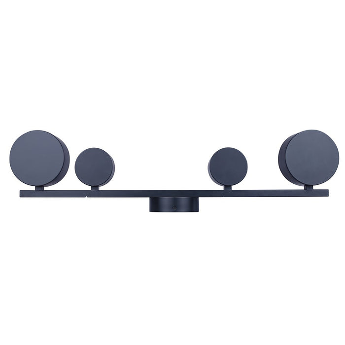 Canarm Montgomery 4 Light Sconce, Black