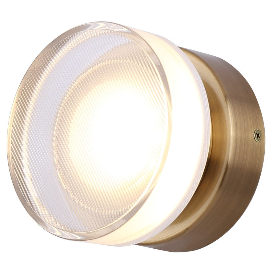 Canarm Benni Wall Light, Gold