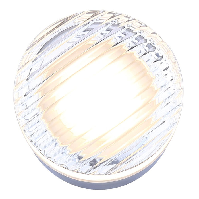 Canarm Benni 1 Light Wall Light, Chrome/Acrylic