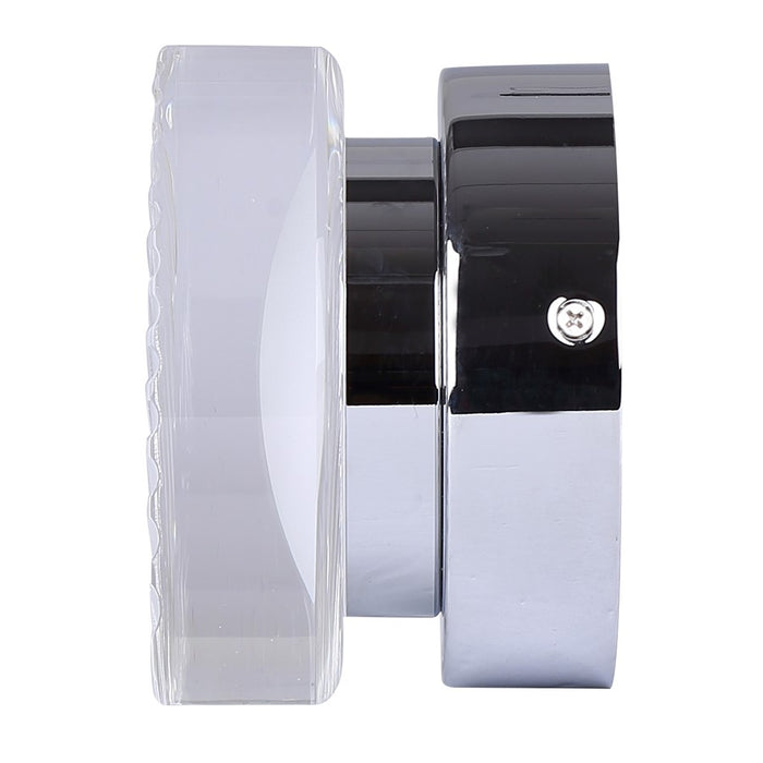 Canarm Benni 1 Light Wall Light, Chrome/Acrylic