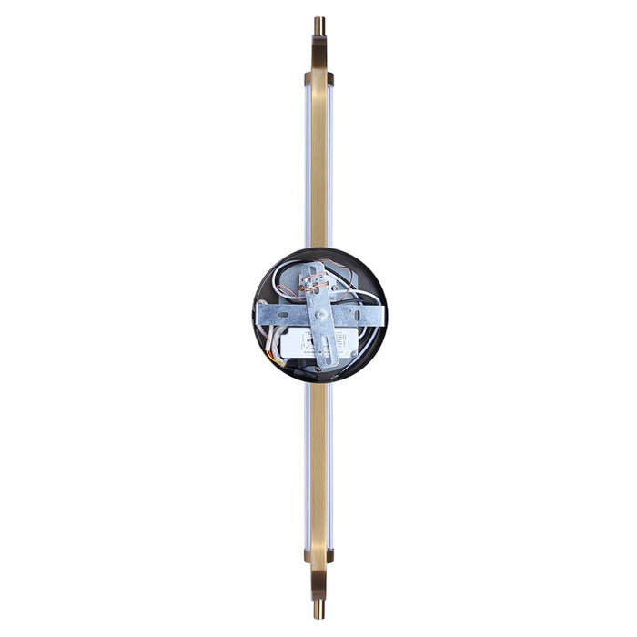Canarm Keaton 1 Light Sconce, Black