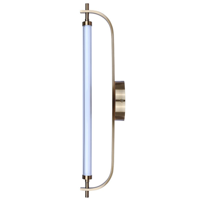 Canarm Keaton 1 Light Sconce, Black