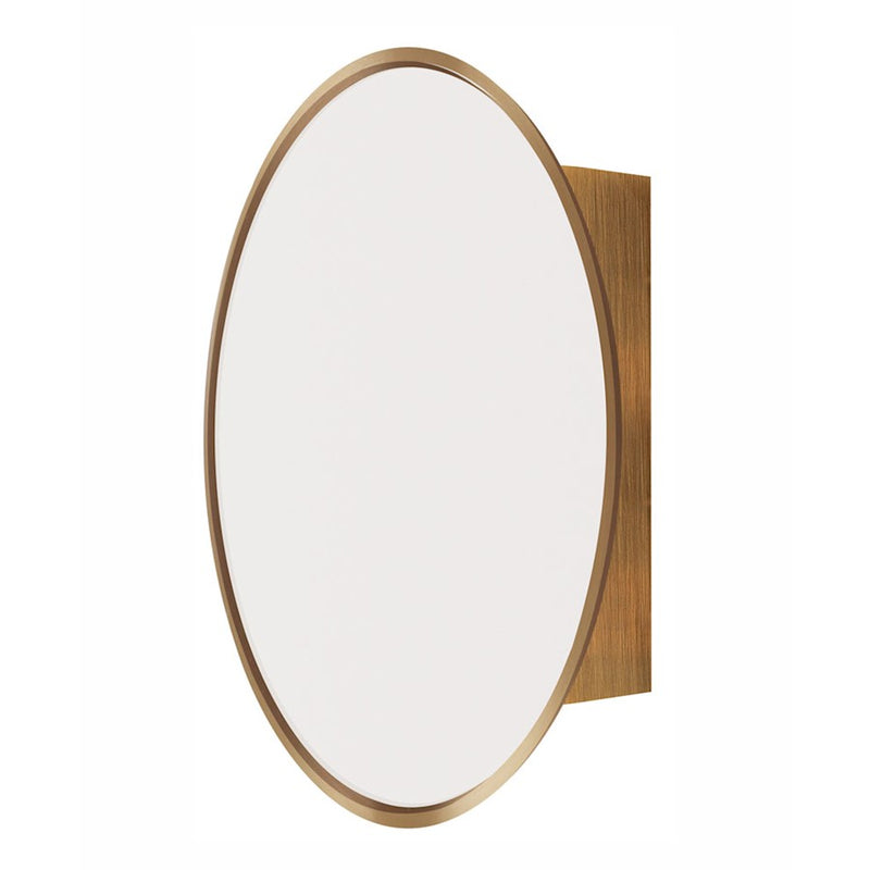 Canarm Medicine 28in Wall Mounted Medicine Cabinet | Gold Metal Frame | Bathroom & Powder Room Storage | 28 x 6 x 28 in | Model MCHDC1A2828GD