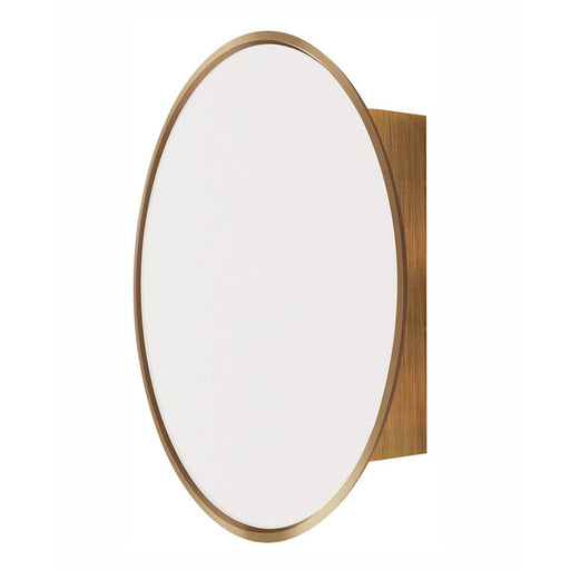 Canarm Medicine 28in Wall Mounted Medicine Cabinet | Gold Metal Frame | Bathroom & Powder Room Storage | 28 x 6 x 28 in | Model MCHDC1A2828GD