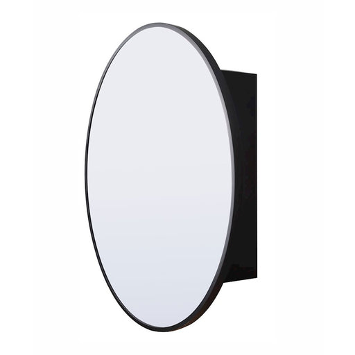 Canarm Medicine 28in Wall Mounted Medicine Cabinet | Matte Black Metal Frame | Bathroom & Powder Room Storage | 28 x 6 x 28 in | Model MCHDC1A2828MBK