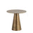 Canarm Sona Side Table, Antique Brass
