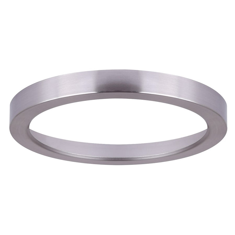 Canarm 9in Tri Pancake | Brushed Nickel Finish | Lighting Accessory | 9in Diameter | Model RRLED-9DLP-BN
