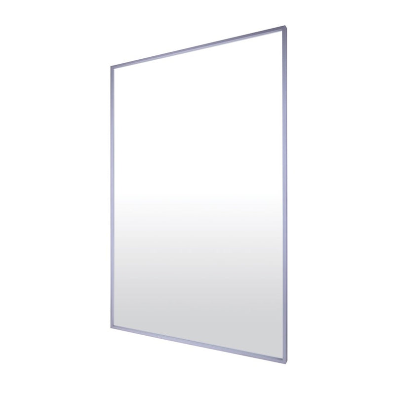 Canarm 24in Decor Mirror | Brushed Nickel Frame | Bathroom & Entryway Wall Mirror | 25 x 1 x 33 in | Model RT1BN2432
