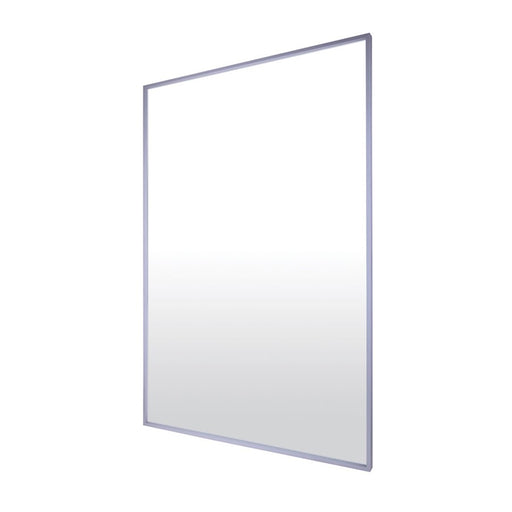 Canarm 24in Decor Mirror | Brushed Nickel Frame | Bathroom & Entryway Wall Mirror | 25 x 1 x 33 in | Model RT1BN2432