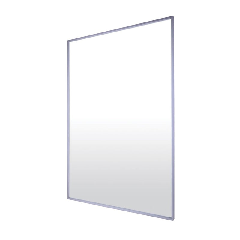 Canarm 28in Decor Mirror | Brushed Nickel Frame | Bathroom & Entryway Wall Mirror | 29 x 1 x 43 in | Model RT1BN2842