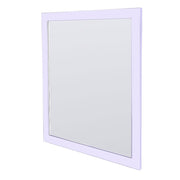 Canarm Bishop 36in Rectangular Wall Mirror | Chrome Metal Frame | Bathroom & Entryway Accent | 36 x 28 x 1 in, Vertical Mount | Model RT2CH2432