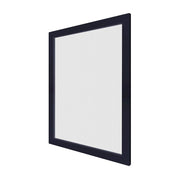 Canarm Bishop 36in Rectangular Wall Mirror | Matte Black Metal Frame | Bathroom & Entryway Accent | 36 x 28 x 1 in, Vertical Mount | Model RT2MBK2432