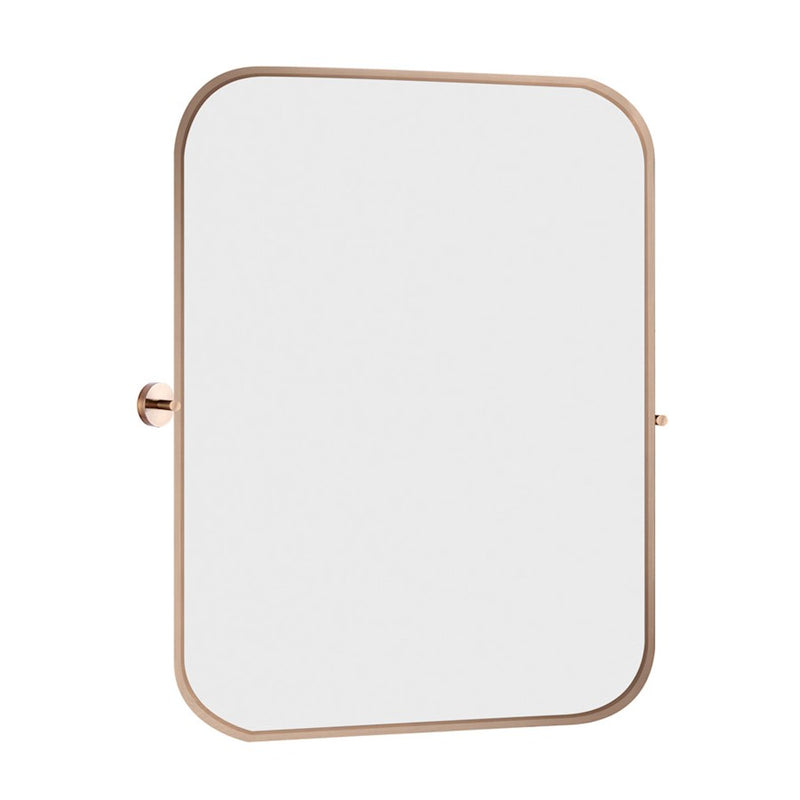 Canarm Cain 20in Round Wall Mirror | Gold Metal Frame | Bathroom & Entryway Accent | 20 x 4 x 23 in | Model RT31GD2023