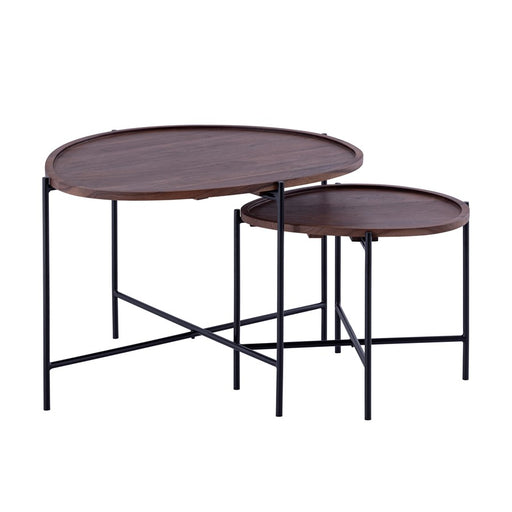 Canarm Koda 26 X 23" Table Set, Walnut - SC-101