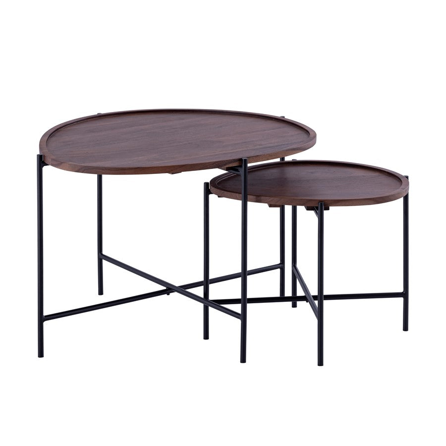 Canarm Koda 26 X 23" Table Set, Walnut