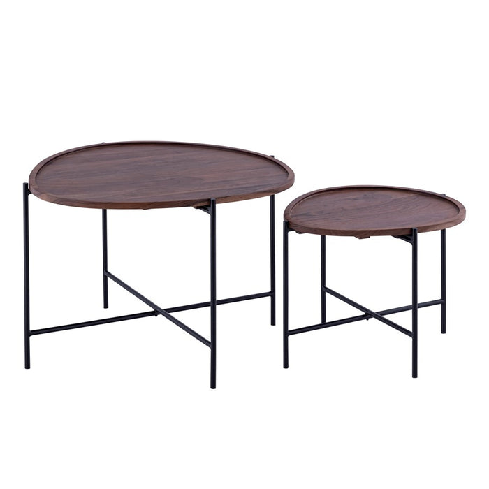 Canarm Koda 26 X 23" Table Set, Walnut