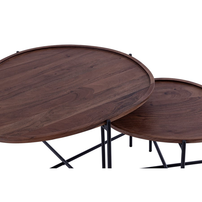 Canarm Koda 26 X 23" Table Set, Walnut