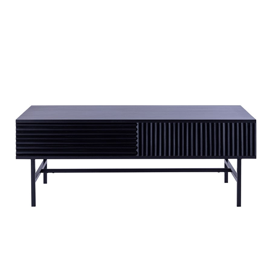 Canarm Mez 49X24" Coffee Table, Black - SC-105