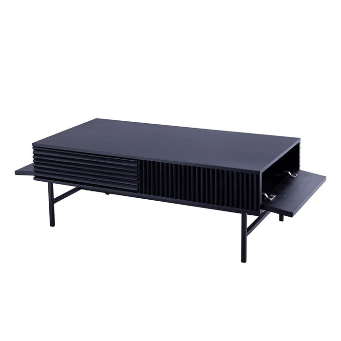 Canarm Mez 49X24" Coffee Table, Black
