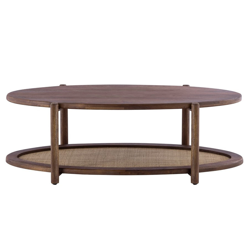 Canarm Garam 47 X 23.5" Coffee Table, Walnut