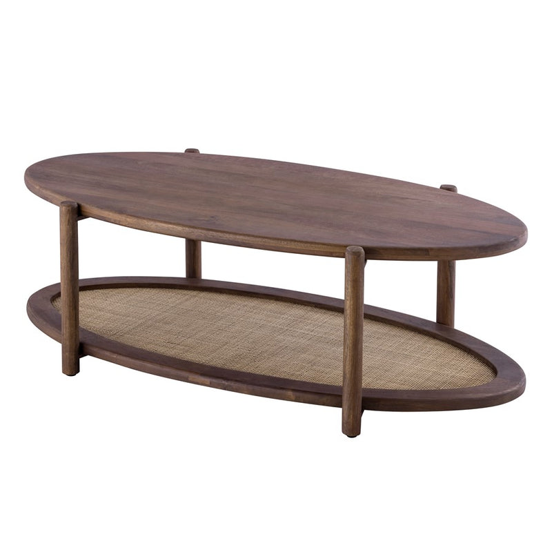 Canarm Garam 47 X 23.5" Coffee Table, Walnut