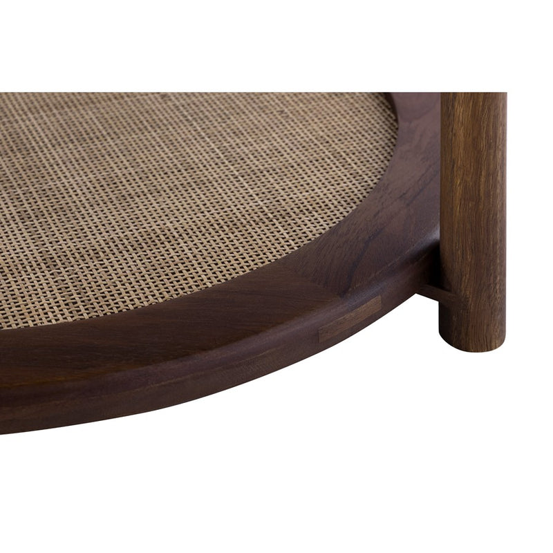 Canarm Garam 26" Coffee Table, Walnut