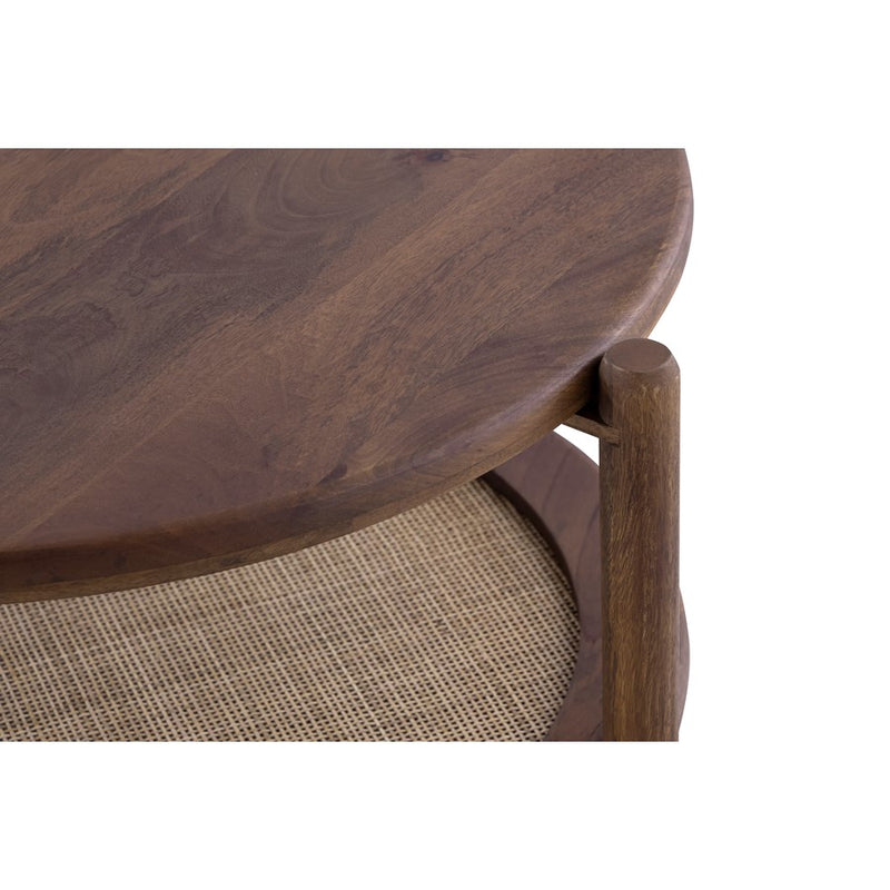Canarm Garam 26" Coffee Table, Walnut