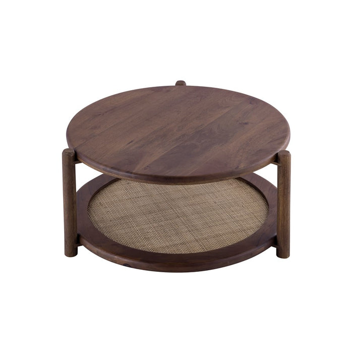 Canarm Garam 26" Coffee Table, Walnut