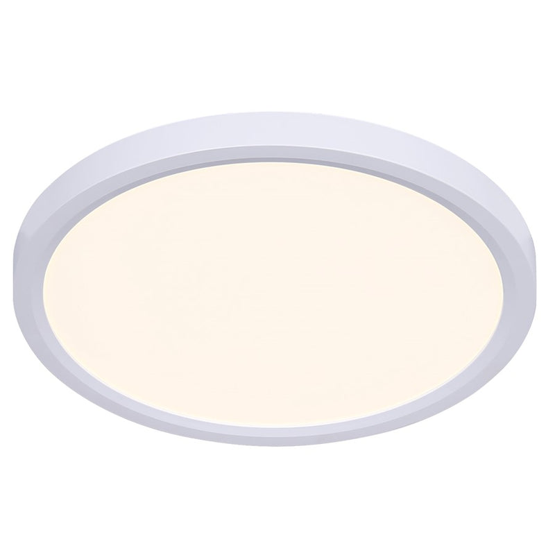Canarm Madison 1 Light 11.81" Disc Light, White