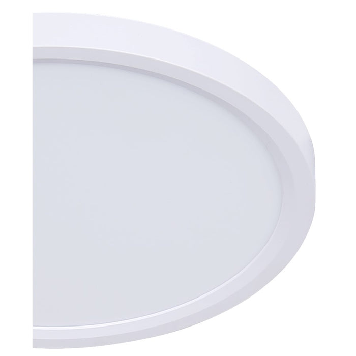 Canarm Madison 1 Light 11.81" Disc Light, White
