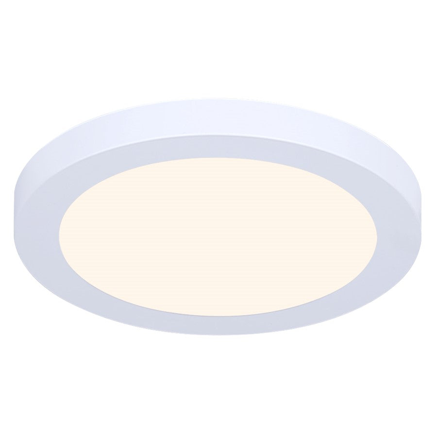 Canarm Madison 1 Light 7.01" Disc Light, White - SMD712WH