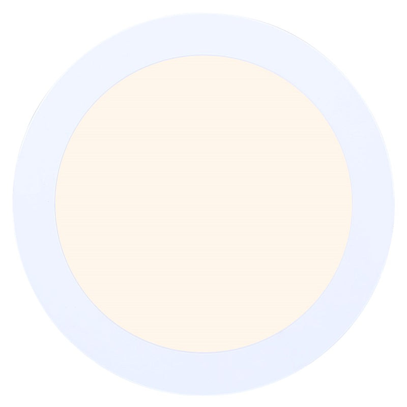 Canarm Madison 7in 1-Light Flush Mount | White Dimmable LED | Hallway & Closet | 7.01 x 7.01 x 0.67 in | Model SMD712WH