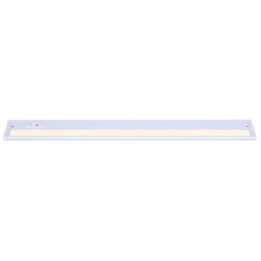 Canarm UCL 20in LED Undercabinet Light | Matte White Finish | Kitchen & Workspace Task Light | 20 x 3 x 44259 in | Model UCL-54-20WH