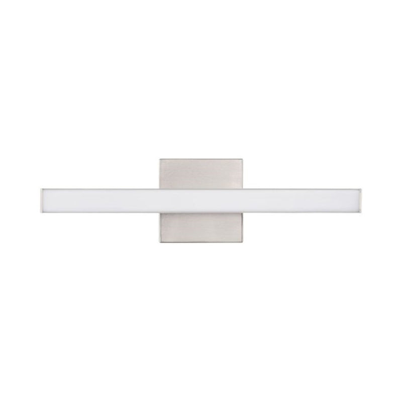 Craftmade Trim 1 Light 18" LED Vanity, Nickel/Frost Acrylic