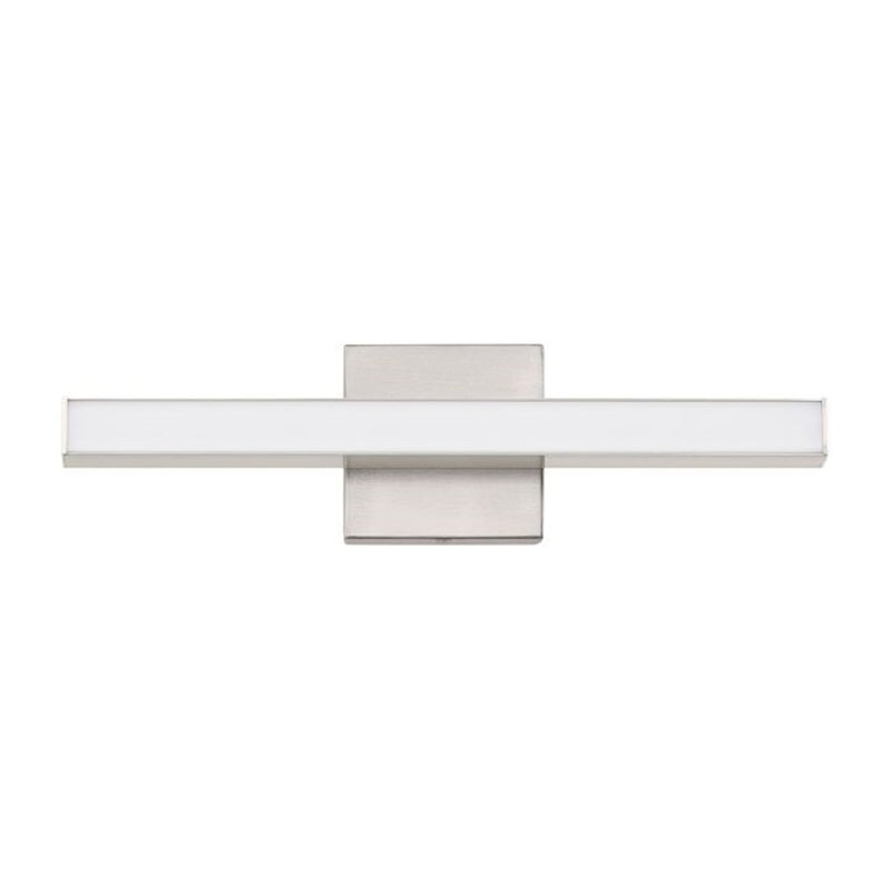 Craftmade Trim 1 Light 18" LED Vanity, Nickel/Frost Acrylic