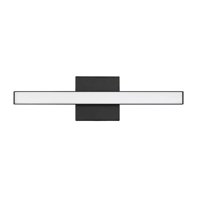 Craftmade Trim 1 Light 18" LED Vanity, Black/Frost Acrylic